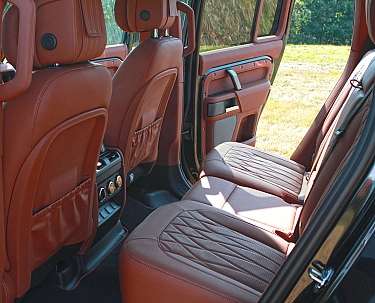 Overlander Innen Rückbank